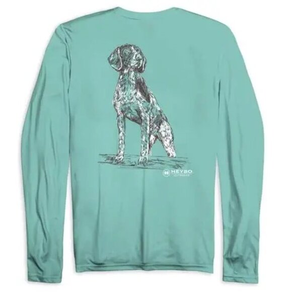 Heybo Other - NWT Heybo Pointer Stance LS T-Shirt- Lagoon